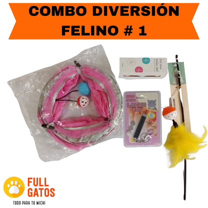 Combo Diversión Felino #1