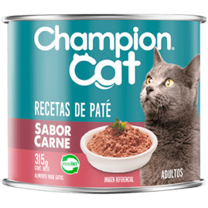 Lata Champion Cat 24 unidades de 315 grs