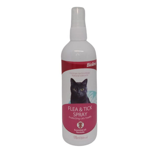 Spray antipulgas para gatos Marca Bioline