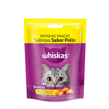 Whiskas caja de snacks sabor pollo 22 unidades de 40 grs