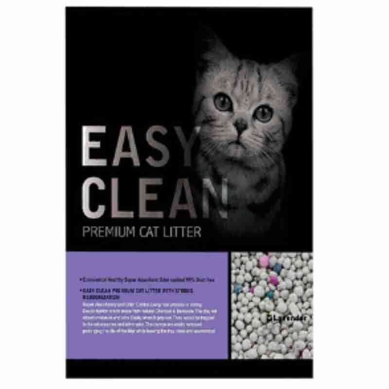 Arena para gatos Easy clean aroma lavanda 4 kg