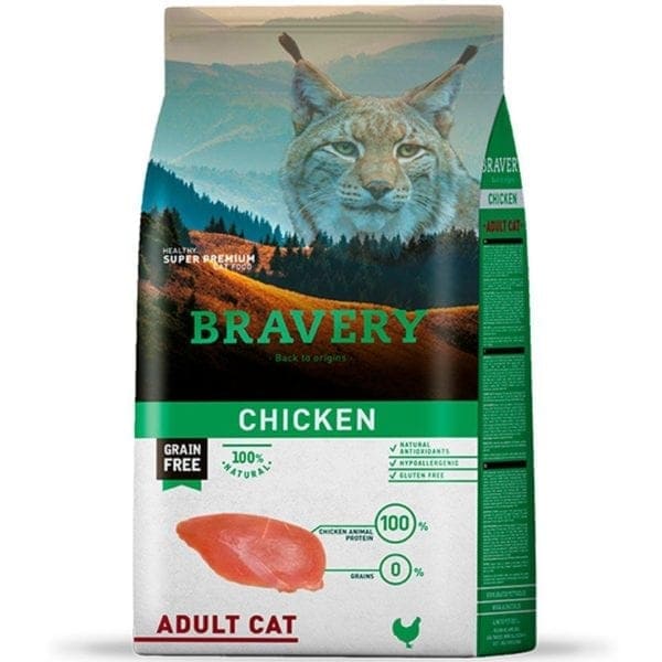 Bravery Chicken Gato Adulto 7Kg