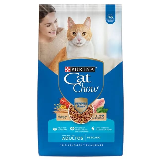 Cat Chow Pescado Alimento para Gato Adulto