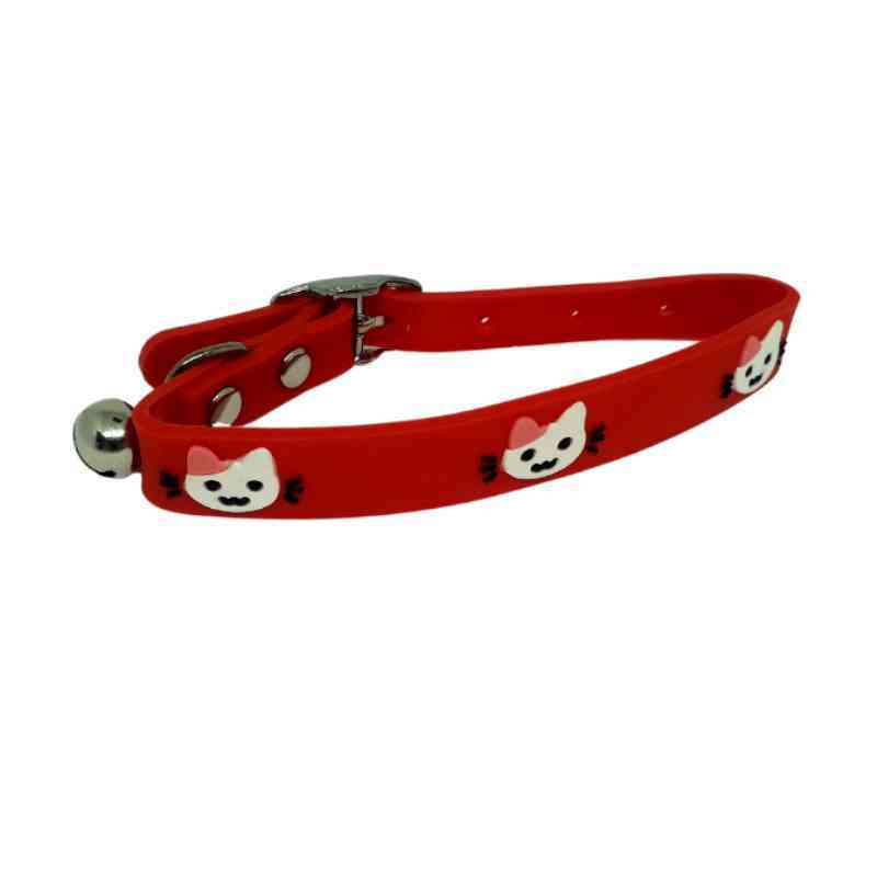 Collar rojo para gatos