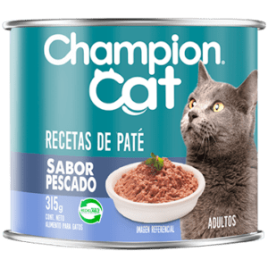 Lata Champion Cat 24 unidades de 315 grs