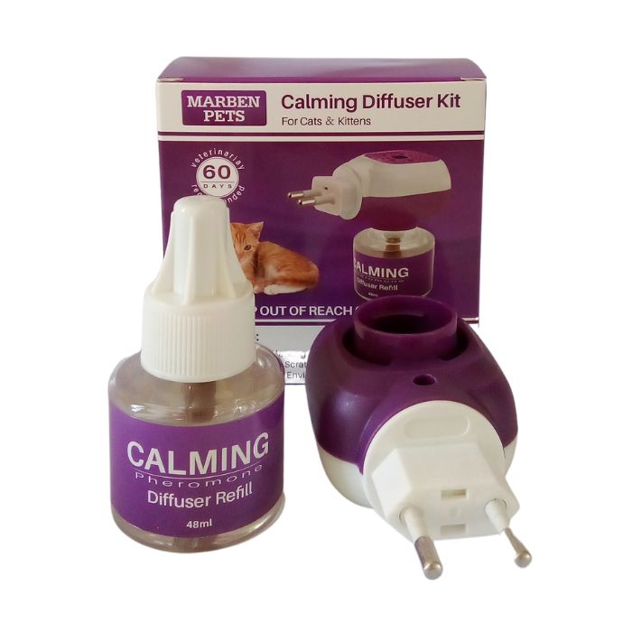 Kit difusor calmante para gatos y gatitos