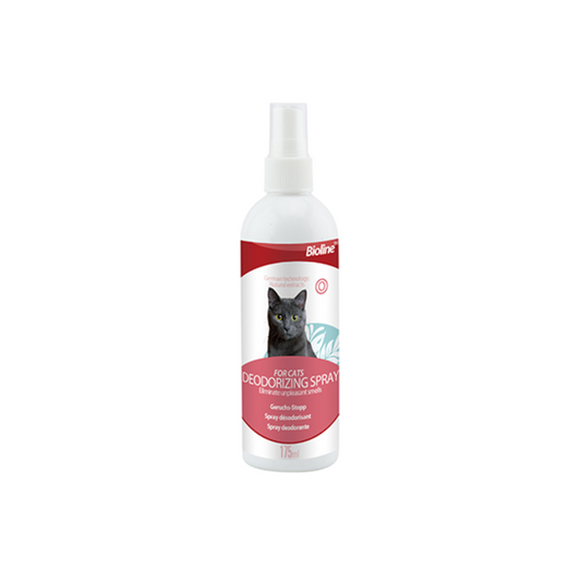 Desodorante para gatos. Bioline.
